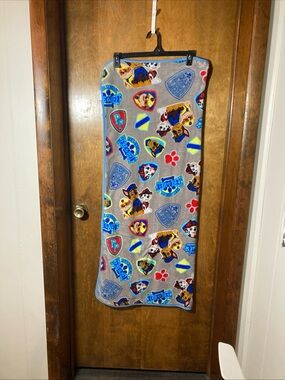 Nickelodeon Paw Patrol Super Soft Brushed Fleece Blanket Gray 38” X 47”